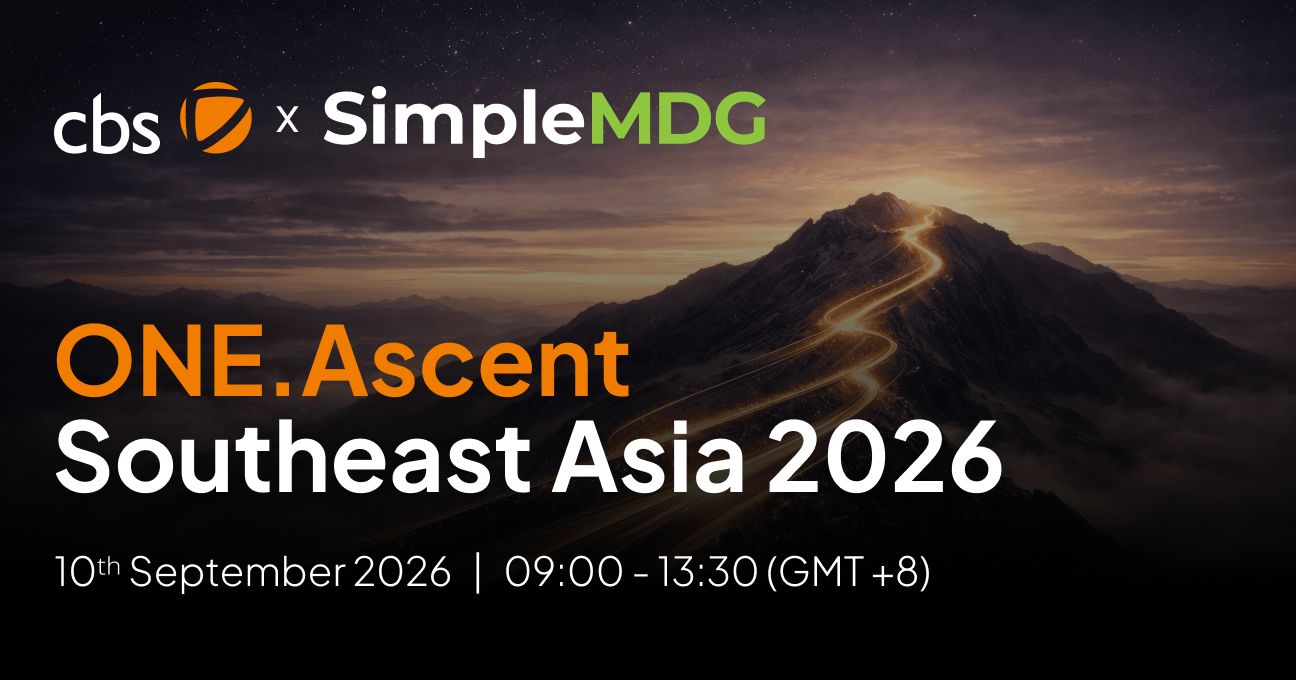 SimpleMDG at ONE.Ascent Southeast Asia 2026