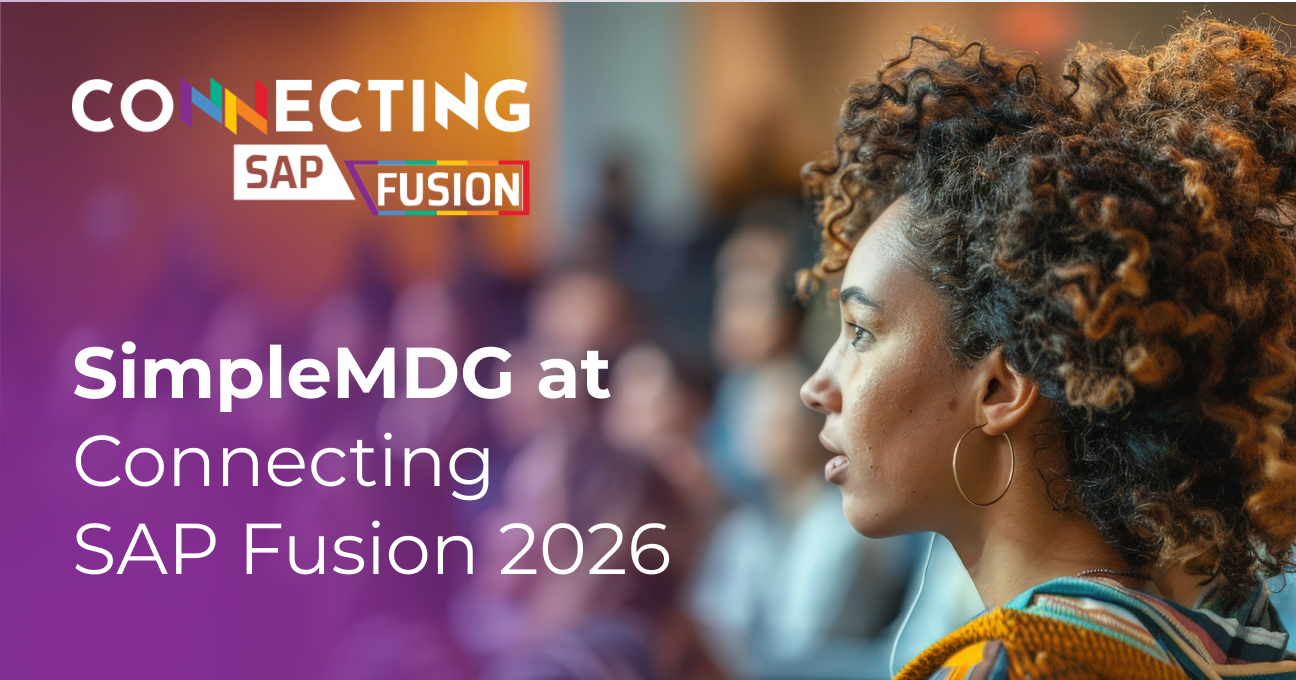 SimpleMDG at Connecting SAP Fusion 2026