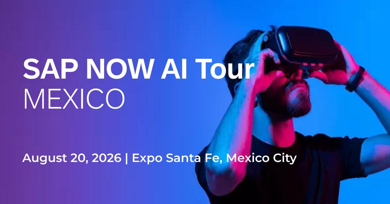 SimpleMDG at SAP NOW AI Tour Mexico 2026