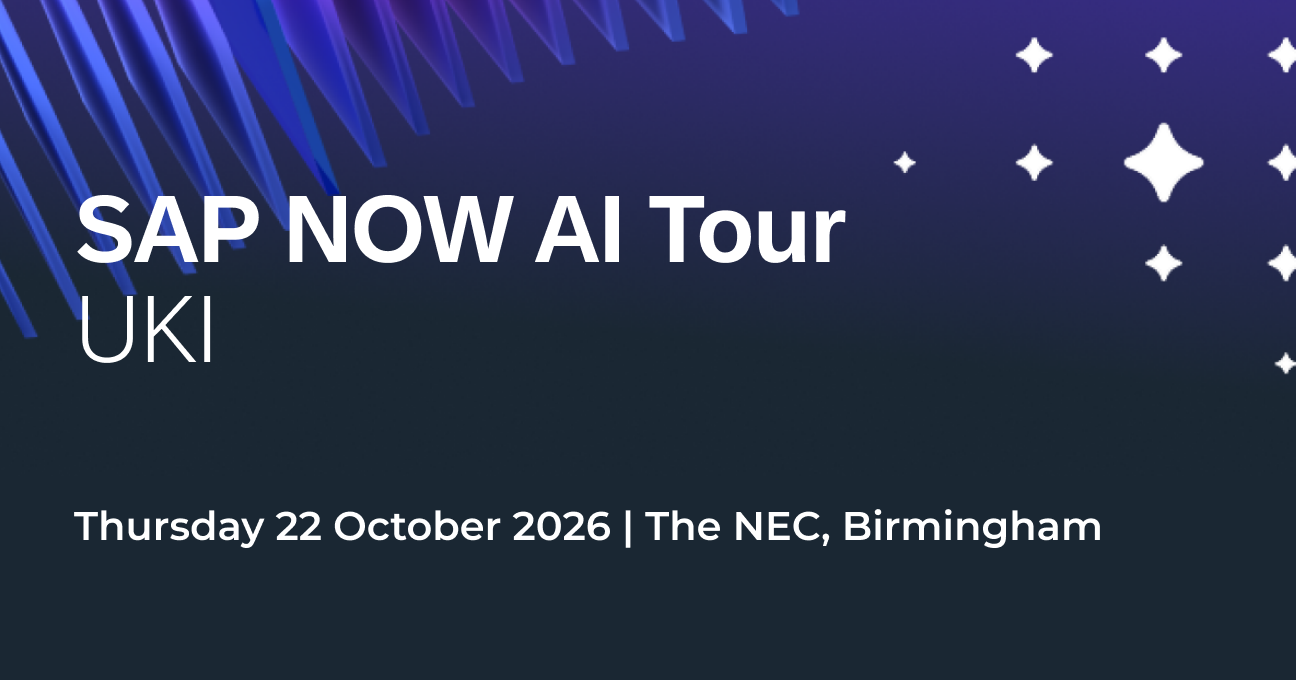 SimpleMDG at SAP NOW AI Tour UKI 2026
